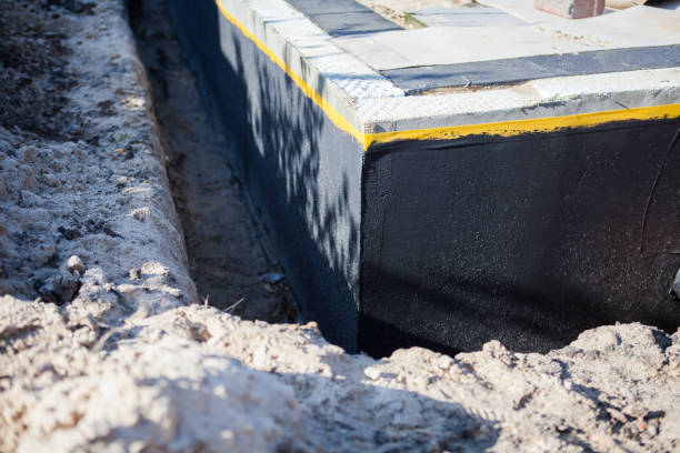 Professional Foundation Crack Repair technician working in Monrovia, IN